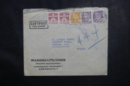 DANEMARK - Enveloppe Commerciale De Copenhague Pour La France En 1952, Affranchissement Plaisant - L 45997 - Storia Postale