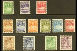 1932  Pictorial Definitive Set, SG 155/67, 10s (SG 166) Some Light Gum Tone, The Rest, Very Fine Mint (13 Stamps) For Mo - Sierra Leone (...-1960)