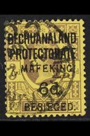 MAFEKING  1900 (23 March - 28 April) Great Britain 6d On 3d Purple/yellow, "Bechuanaland Protectorate" Overprinted, SG 9 - Zonder Classificatie