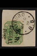 VRYBURG  1900. (16th May) ½d Green Of Transvaal, Provisional Issued By The Military Authorities, SG 11, Tied To A Small  - Zonder Classificatie