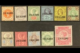 ZULULAND  1888-93 Complete Overprints On GB Set, SG 1/11, Very Fine Mint, A Lovely Set. (11 Stamps) For More Images, Ple - Unclassified