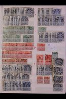 1910-1990's MINT, NHM & USED ACCUMULATION  Sorted By Issues In Two Large Stockbooks, Includes 1913-24 Vals To 10s (x10)  - Non Classés