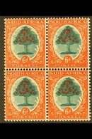 1933-48  6d Green & Vermilion, Die II, BLOCK OF FOUR, SG 61c, Never Hinged Mint. For More Images, Please Visit Http://ww - Unclassified