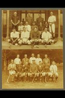 POSTCARDS  Two Sepia, Real Photographs, Each Of A Military Hockey Team, Inscribed On Reverse "N.M.R. Versa D.G.A." Which - Ohne Zuordnung