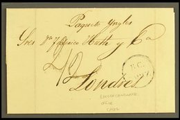 1846  (1 May) EL Endorsed "2/2" Manuscript Rate Containing Rather Splendid Multi- Signed Printed Bank Letter, Sent To Lo - Otros & Sin Clasificación