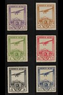 1930  Railway Congress Air Set, Mi. 457/462, Fine Never Hinged Mint. (6) For More Images, Please Visit Http://www.sandaf - Other & Unclassified