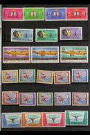 SOUTH YEMEN  1968-1983 ALL DIFFERENT NHM COLLECTION Of Sets On Stock Book Pages, Includes 1968 Opts Set, 1971-77 Defins  - Yémen