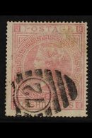 1867-83  5s Pale Rose, Plate 2, SG 127, Stamp With Faults, But Fine Used With neat Cancel, Cat £1500. For More Images, P - Autres & Non Classés