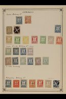 DELIVERY COMPANY STAMPS - LONDON  A Mint And Used Collection On Two Old Album Pages. With London Delivery Company, Londo - Other & Unclassified