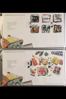 2007-2009 COMPLETE COLLECTION  Of Commemorative First Day Covers From 2007 Beatles Set Through To The 2009 Christmas Set - FDC