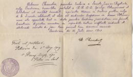 VP16.029 - Evêque De PERIGUEUX 1909 - Lettre / Document En Latin M. CHANABIER Concernant La Paroisse De CENDRIEUX - Religion & Esotericism