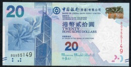 HONG-KONG P341a 20 DOLLARS 1.1.2010 FIRST DATE     #BQ    UNC. - Hongkong