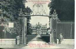 N°76125 -cpa Beaumesnil -entrée Du Château- - Beaumesnil