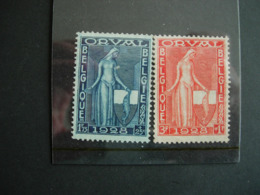 Belgique. Orval: 262 Et 264 Neufs Sans Gomme.: 2.75 - Unused Stamps
