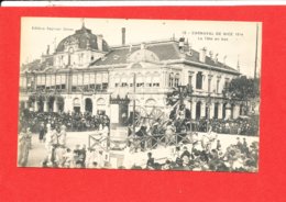 CARNAVAL NICE XLII 1914 Cpa Animée La Tete En Bas   12 Edit Baylone Freres - Carnaval