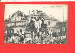 CARNAVAL NICE XLII 1914 Cpa Animée Grand Bal Populaire  8 Edit Baylone Freres - Carnaval