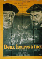 "Deux Heures à Tuer" Michel Simon, Pierre Brasseur...1965 - Affiche 120x160 - TTB - Afiches & Pósters