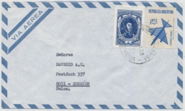 Argentinien - In Die Schweiz Gelaufener Brief / Argentina - Letter Used In Switzerland - Storia Postale