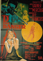 "D Pour Danger" Melina Mercouri, James Garner...1966 - Affiche 120x160 - TTB - Afiches & Pósters