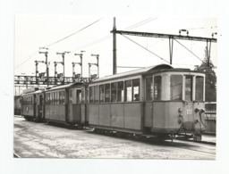 Suisse Vaud Lausanne Tramway Ligne 9 - 1963  Cpm Repro - Lausanne