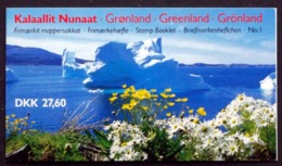 Greenland 1989  Booklet.MH 1.  Minr.  MNH  ( ** ) ( Lot  MAPPE  ) - Libretti