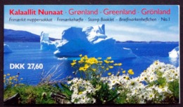 Greenland 1989  Booklet.MH 1.  Minr.  MNH  ( ** ) ( Lot  MAPPE  ) - Markenheftchen