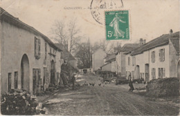 70 RAINCOURT     HAUTE SAONE   BELLE CPA   LA RUE DE VILLERS - Autres & Non Classés