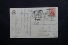 ARGENTINE - Carte Postale ( Rancho ) Pour L 'Italie En 1917 Avec Cachet De Censure Italienne - L 46104 - Covers & Documents