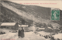 70 SERVANCE    HAUTE SAONE   BELLE  CPA  SUR LA ROUTE DE SAINT ANTOINE - Sonstige & Ohne Zuordnung