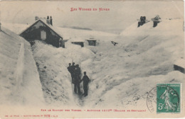 70 SERVANCE    HAUTE SAONE   BELLE  CPA  LE BALLON ET LE FORT EN HIVER - Autres & Non Classés