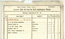 Hermannstadt 1770 Postal History Russo-Turkish War Sibiu Rumänien Romania Türkenkrieg Szegedin Klausenburg Cluj-Napoca - ...-1858 Prefilatelia