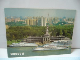 MOSCOU MOCKBA RUSSIE RUSSIA NORTHEN RIVER PORT AT KHIMKI GARE FLUVIALE NORD DE KHIMKI CPM - Russia
