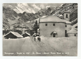 Italie Italia Italy Piemonte Macugnaga Decetto La Chiesa Sfondo Monte Rosa - Sonstige & Ohne Zuordnung