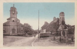 70 THEULEY LES LAVONCOURT    HAUTE SAONE   BELLE  CPSM COLORISEE L'EGLISE LE MONUMENT - Autres & Non Classés