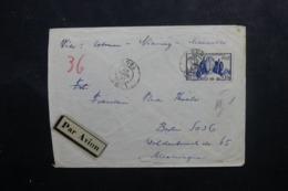 TOGO - Enveloppe De Lomé Pour L 'Allemagne Par Avion En 1938, Affranchissement Recto / Verso - L 46140 - Storia Postale