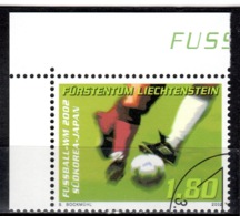 FL+ Liechtenstein 2002 Mi 1296 Fußball-WM - Oblitérés