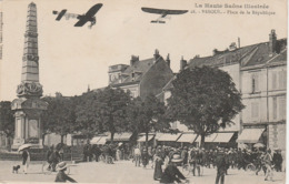 70  VESOUL   HAUTE  SAONE   BELLE  CPA  PLACE DE LA REPUBLIQUE  TRES ANIMEE - Sonstige & Ohne Zuordnung