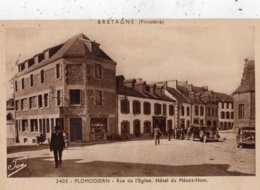 PLOMODIERN RUE DE L'EGLISE HOTEL DU MENEZ-HOM - Plomodiern