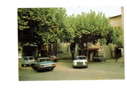 Cpm - 83 - TAVERNES - Place De La Mairie - 1984 - Voiture MERCEDES - AMI 6 CITROEN - TABAC - Tavernes