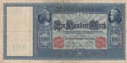 Germany #38 100 Marks 10 September 1909 Banknote Money Currency - 100 Mark