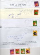 Israel 2019 Vegetable Second Issue On 4 Commercial Covers - Cartas & Documentos