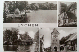 Lychen Mehrbildkarte - Lychen