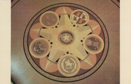 AUSTIN TX - STATE CAPITOL ROTUNDA FLOOR POSTCARD - Austin