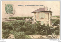 ANDRESY ..-- 78 . YVELINES ..-- Vue Des Coteaux Des Vignes . 1907 Vers CHELSEA ( MISS MARCELLE ) . Voir Verso . - Andresy