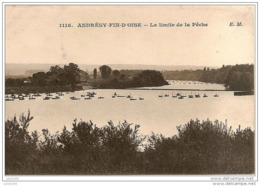 ANDRESY ..-- 78 . YVELINES ..--  La Limite De La Pêche . - Andresy