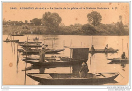 ANDRESY ..-- 78 . YVELINES ..--  La Limite De La Pêche Et La Maison BODEMER . - Andresy