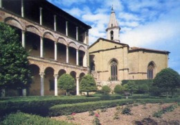 Pienza - Siena - Loggia Del Palazzo E Abside Del Duomo - Formato Grande Non Viaggiata – E 14 - Siena