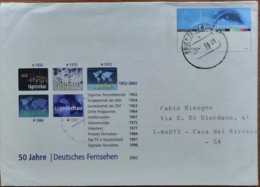 2003 Germany  -  Fernsehen 56 - Used Postal Cover To Italy - Buste - Usati