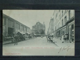 F15 - 54 - Nancy - Eglise St Sebastien - Place Du Marché - Phototypie Bergeret - Precurseur - 1902 - Nancy
