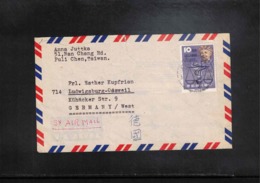 Taiwan Interesting Airmail Letter - Storia Postale